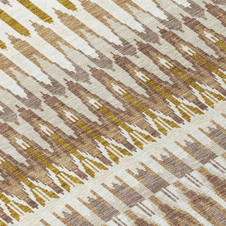 Piper Looms Chantille Southwest ACN860 Brown Machine Washable Area Rug Swatch Image