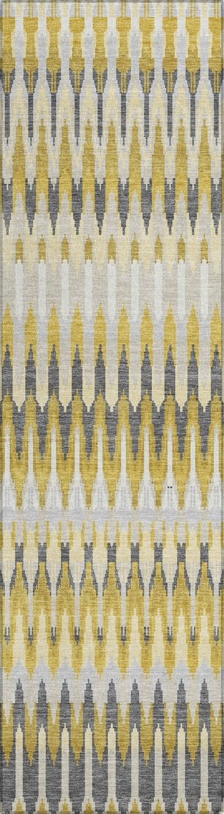 Piper Looms Chantille Southwest ACN860 Gold Machine Washable Area Rug Runner Main Image