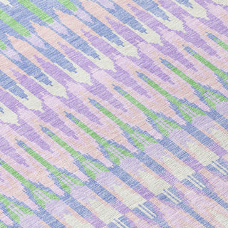 Piper Looms Chantille Southwest ACN860 Lavender Machine Washable Area Rug Swatch Image