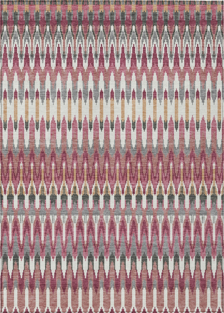 Piper Looms Chantille Southwest ACN860 Mauve Machine Washable Area Rug main image