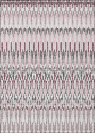 Piper Looms Chantille Southwest ACN860 Pink Machine Washable Area Rug main image