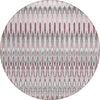 Piper Looms Chantille Southwest ACN860 Pink Machine Washable Area Rug Round Main Image