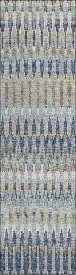 Piper Looms Chantille Southwest ACN860 Taupe Machine Washable Area Rug Runner Main Image