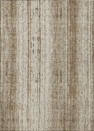 Piper Looms Chantille Stripes ACN861 Brown Machine Washable Area Rug main image