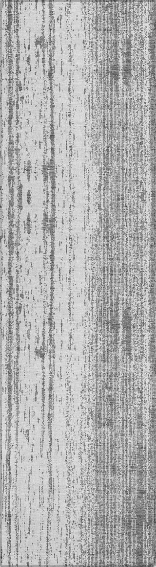 Piper Looms Chantille Stripes ACN861 Gray Machine Washable Area Rug Runner Main Image