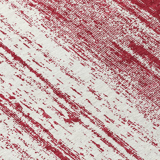 Piper Looms Chantille Stripes ACN861 Merlot Machine Washable Area Rug Swatch Image