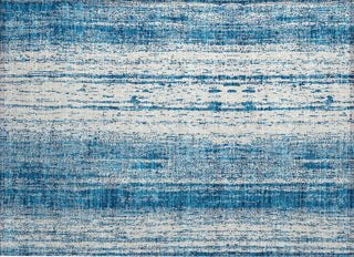 Piper Looms Chantille Stripes ACN861 Navy Machine Washable Area Rug Scatter Main Image
