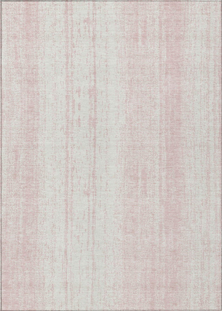 Piper Looms Chantille Stripes ACN861 Pink Machine Washable Area Rug main image