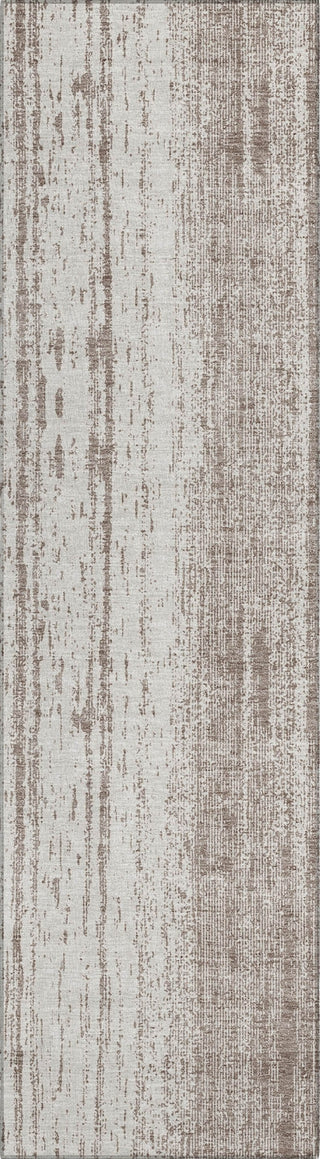 Piper Looms Chantille Stripes ACN861 Taupe Machine Washable Area Rug Runner Main Image
