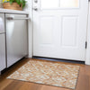 Piper Looms Chantille Diamonds ACN862 Paprika Machine Washable Area Rug Scatter Lifestyle Image Feature