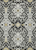 Piper Looms Chantille Diamonds ACN863 Black Machine Washable Area Rug main image