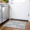 Piper Looms Chantille Diamonds ACN863 Charcoal Machine Washable Area Rug Scatter Lifestyle Image Feature