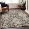 Piper Looms Chantille Diamonds ACN863 Chocolate Machine Washable Area Rug Lifestyle Image Feature