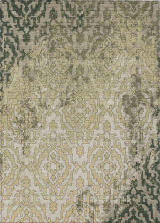 Piper Looms Chantille Medallions ACN864 Green Machine Washable Area Rug main image