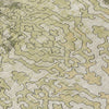 Piper Looms Chantille Medallions ACN864 Green Machine Washable Area Rug Swatch Image