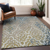 Piper Looms Chantille Medallions ACN864 Sky Machine Washable Area Rug Lifestyle Image Feature