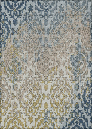 Piper Looms Chantille Medallions ACN864 Sky Machine Washable Area Rug main image