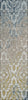 Piper Looms Chantille Medallions ACN864 Sky Machine Washable Area Rug Runner Main Image