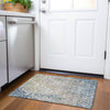 Piper Looms Chantille Medallions ACN864 Sky Machine Washable Area Rug Scatter Lifestyle Image Feature