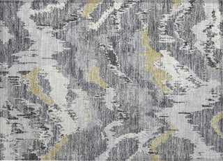 Piper Looms Chantille Abstract ACN865 Gray Machine Washable Area Rug Scatter Main Image