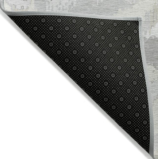 Piper Looms Chantille Abstract ACN865 Ivory Machine Washable Area Rug Backing Image