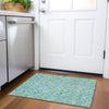 Piper Looms Chantille Diamonds ACN866 Aloe Machine Washable Area Rug Scatter Lifestyle Image Feature