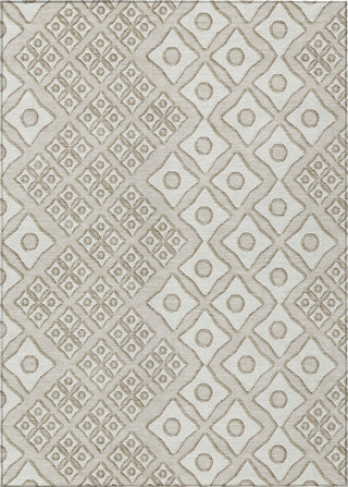Piper Looms Chantille Diamonds ACN866 Beige Machine Washable Area Rug main image