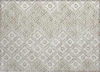 Piper Looms Chantille Diamonds ACN866 Beige Machine Washable Area Rug Scatter Main Image