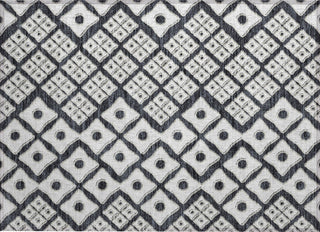 Piper Looms Chantille Diamonds ACN866 Black Machine Washable Area Rug Scatter Main Image