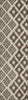 Piper Looms Chantille Diamonds ACN866 Brown Machine Washable Area Rug Runner Main Image