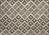 Piper Looms Chantille Diamonds ACN866 Brown Machine Washable Area Rug Scatter Main Image