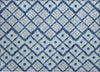 Piper Looms Chantille Diamonds ACN866 Navy Machine Washable Area Rug Scatter Main Image
