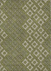 Piper Looms Chantille Diamonds ACN866 Olive Machine Washable Area Rug main image