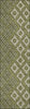 Piper Looms Chantille Diamonds ACN866 Olive Machine Washable Area Rug Runner Main Image
