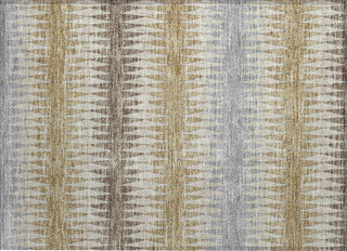 Piper Looms Chantille Stripes ACN867 Beige Machine Washable Area Rug Scatter Main Image