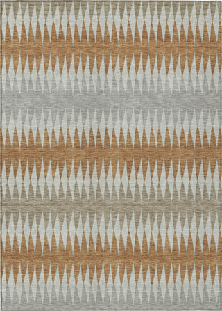 Piper Looms Chantille Stripes ACN867 Paprika Machine Washable Area Rug main image