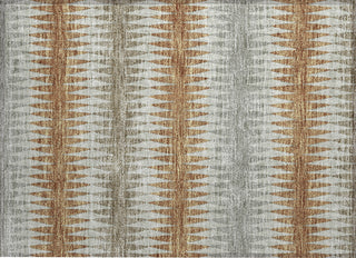 Piper Looms Chantille Stripes ACN867 Paprika Machine Washable Area Rug Scatter Main Image