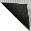 Piper Looms Chantille Stripes ACN867 Silver Machine Washable Area Rug Backing Image