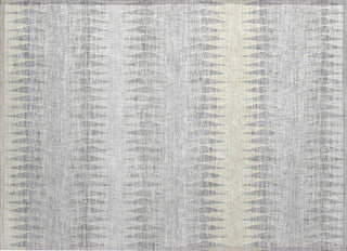 Piper Looms Chantille Stripes ACN867 Silver Machine Washable Area Rug Scatter Main Image