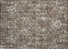 Piper Looms Chantille Floral ACN868 Brown Machine Washable Area Rug Scatter Main Image