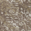 Piper Looms Chantille Floral ACN868 Brown Machine Washable Area Rug Swatch Image