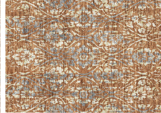 Piper Looms Chantille Floral ACN868 Paprika Machine Washable Area Rug Scatter Main Image