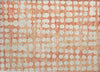 Piper Looms Chantille Circles ACN869 Coral Machine Washable Area Rug Scatter Main Image
