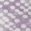 Piper Looms Chantille Circles ACN869 Purple Machine Washable Area Rug Swatch Image
