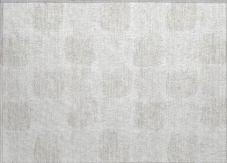 Piper Looms Chantille Circles ACN870 Ivory Machine Washable Area Rug Scatter Main Image