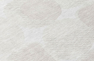 Piper Looms Chantille Circles ACN870 Ivory Machine Washable Area Rug Swatch Image