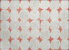 Piper Looms Chantille Circles ACN870 Salmon Machine Washable Area Rug Scatter Main Image