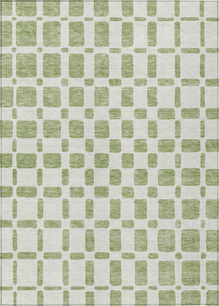 Piper Looms Chantille Squares ACN871 Aloe Machine Washable Area Rug main image