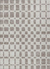 Piper Looms Chantille Squares ACN871 Taupe Machine Washable Area Rug main image