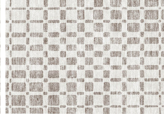 Piper Looms Chantille Squares ACN871 Taupe Machine Washable Area Rug Scatter Main Image